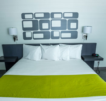 Deluxe king suite W/ Full sofa bed